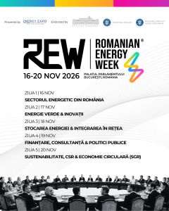 Romanian Energy Week revine la Palatul Parlamentului, între 16 şi 20 noiembrie 2026